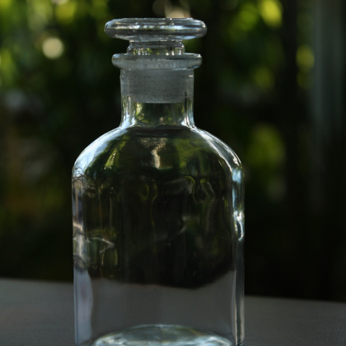 Apothekerflasche, 125 ml, Weißglas, Enghals (6er Pack)