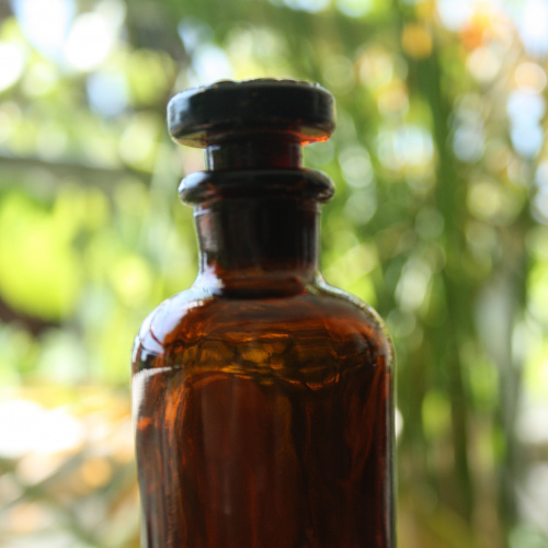 Apothekerflasche, 60 ml, Braunglas, Enghals (10er Pack)