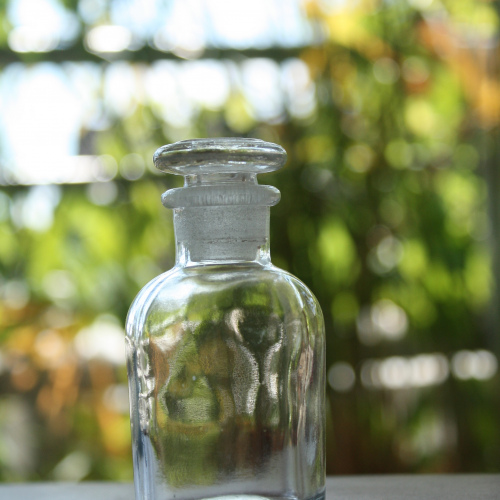 Apothekerflasche, 60 ml, Weißglas, Enghals (10er Pack)